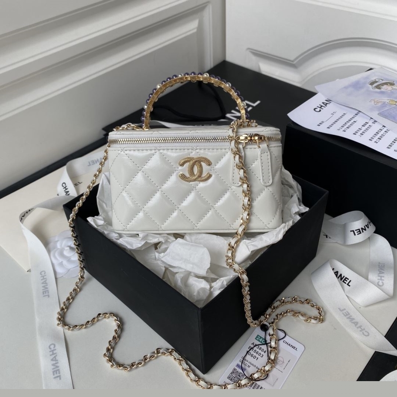 Ch*el cosmetic bags